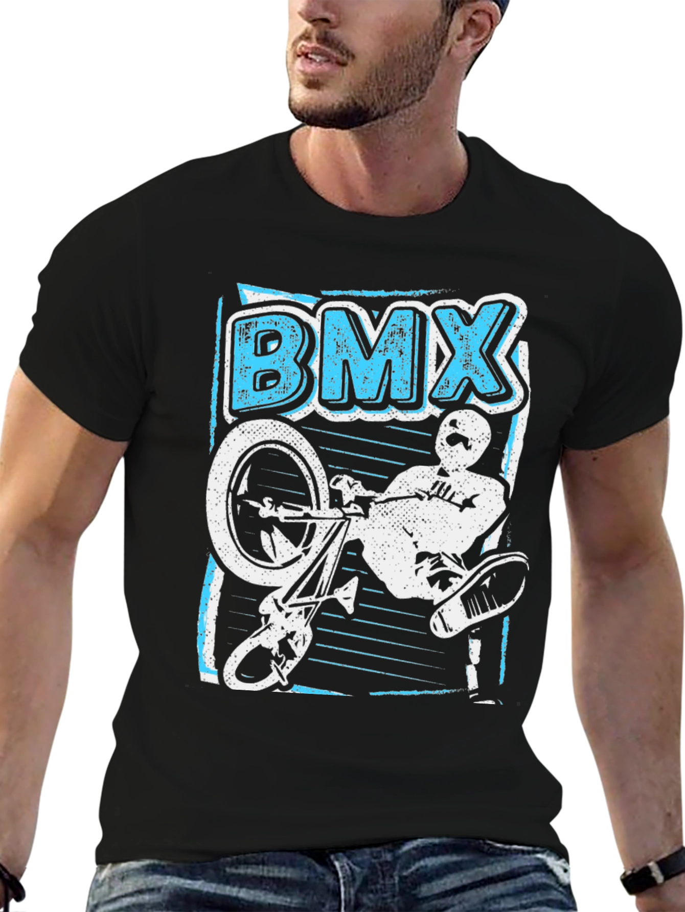 BMX Rider Graphic T-Shirt