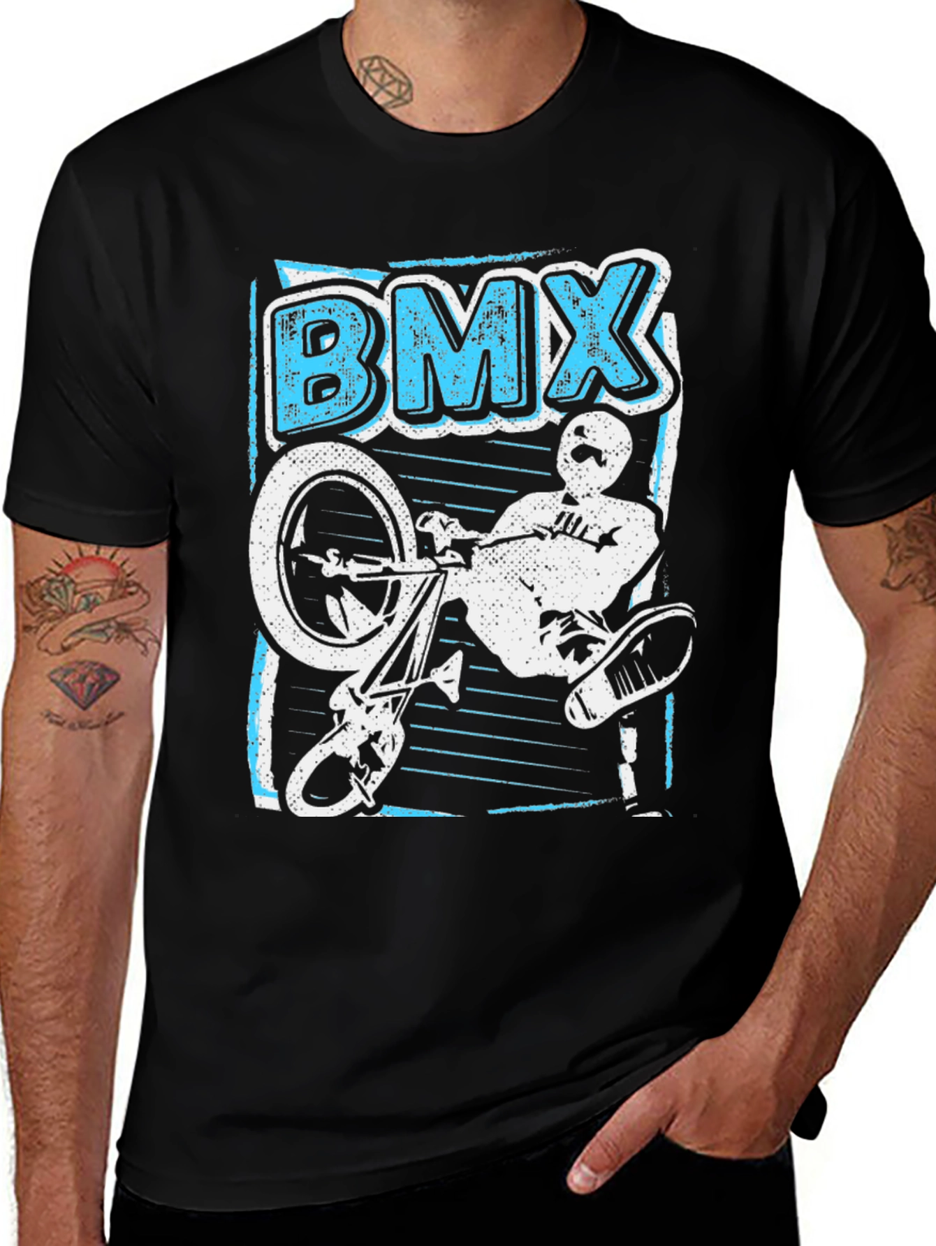 BMX Rider Graphic T-Shirt