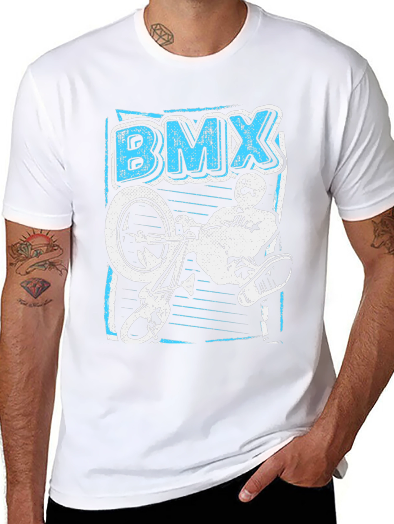 BMX Rider Graphic T-Shirt