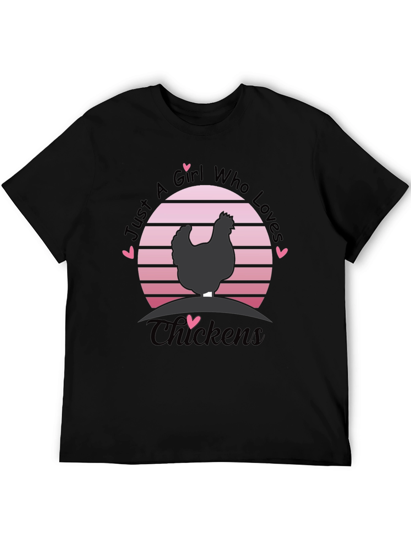 Just A Girl Who Loves Chickens T-Shirt
