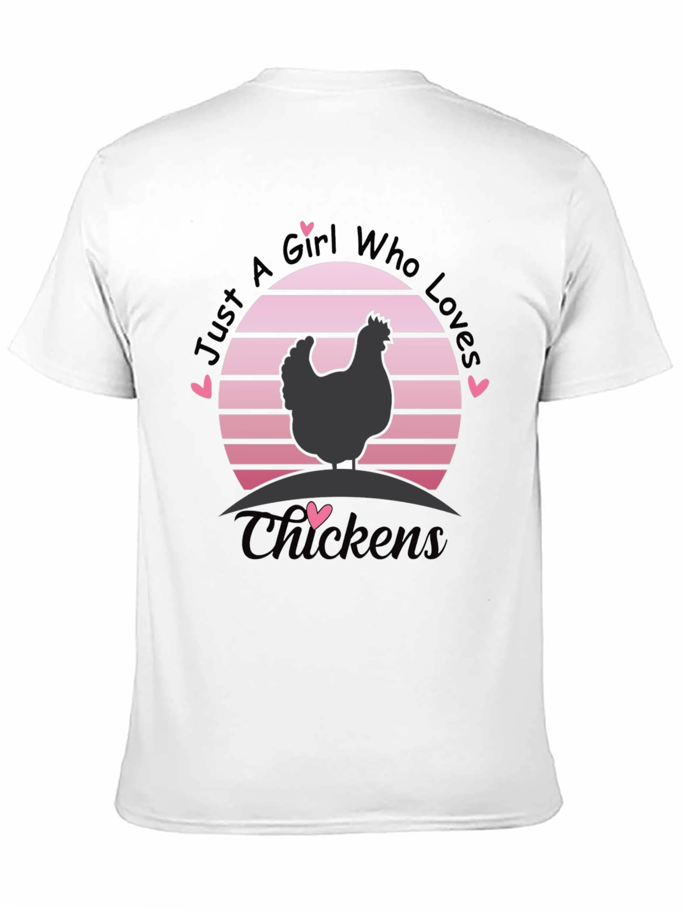 Just A Girl Who Loves Chickens T-Shirt