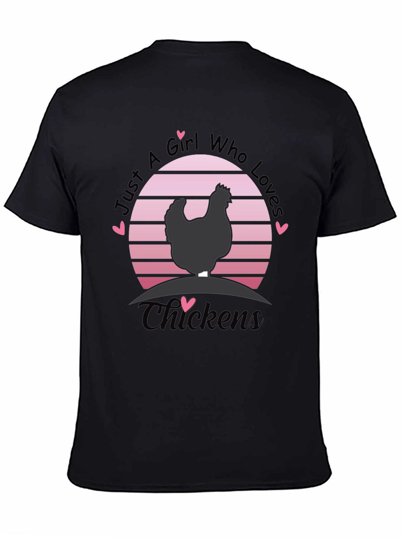 Just A Girl Who Loves Chickens T-Shirt