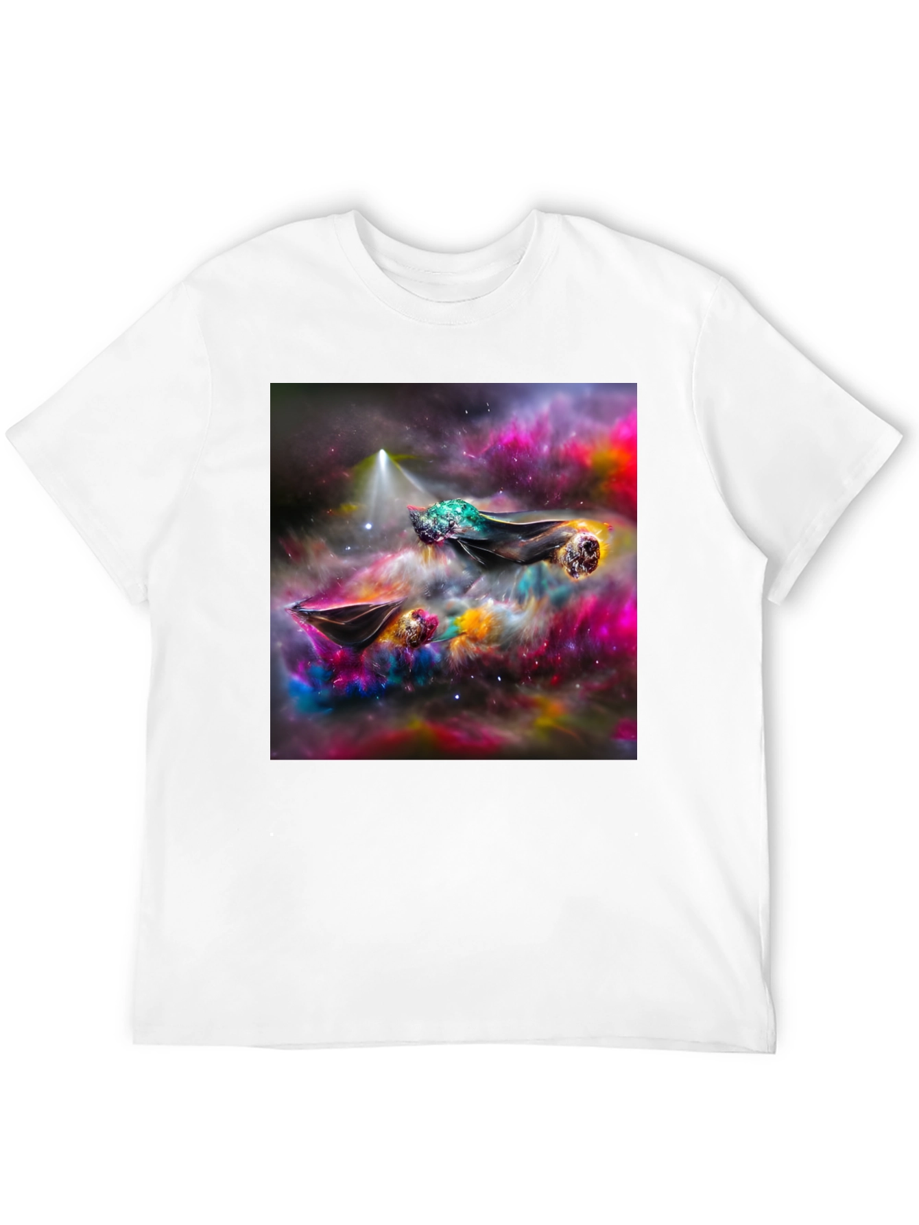 Nebula Dreamscape Tee - Cosmic Art Shirt