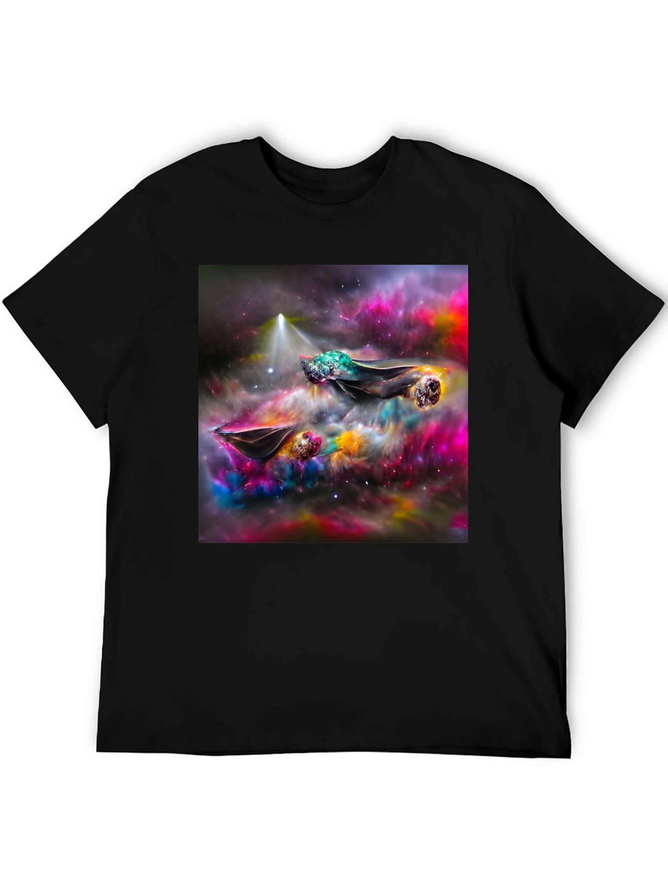 Nebula Dreamscape Tee - Cosmic Art Shirt