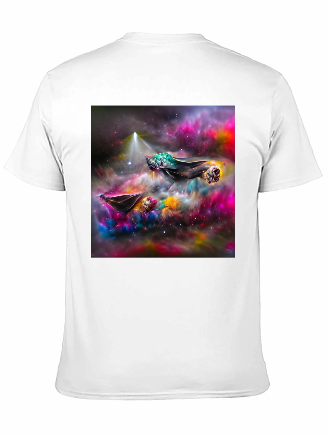 Nebula Dreamscape Tee - Cosmic Art Shirt