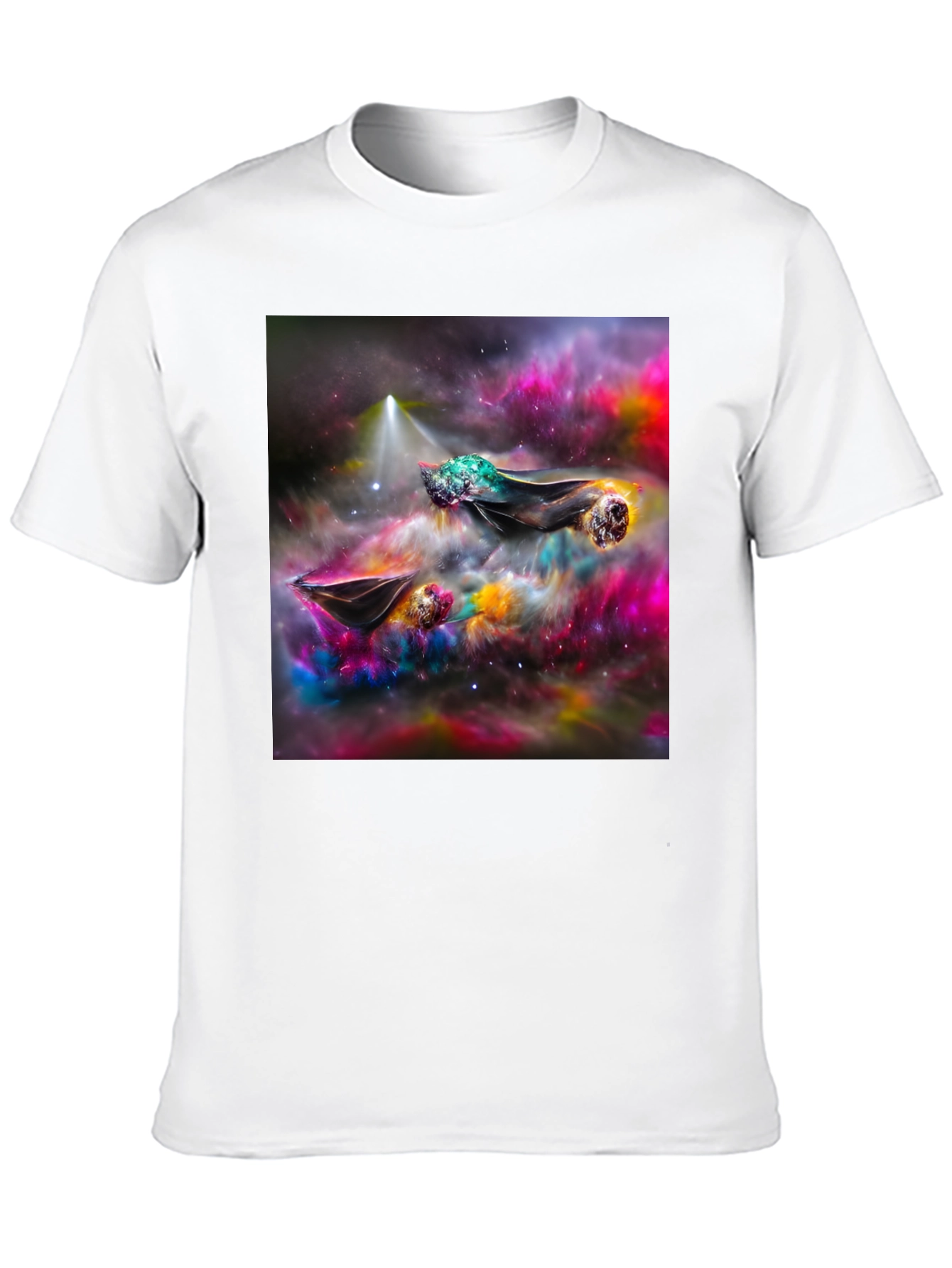 Nebula Dreamscape Tee - Cosmic Art Shirt