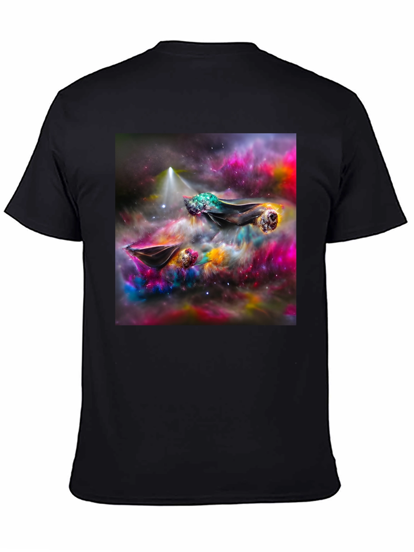 Nebula Dreamscape Tee - Cosmic Art Shirt