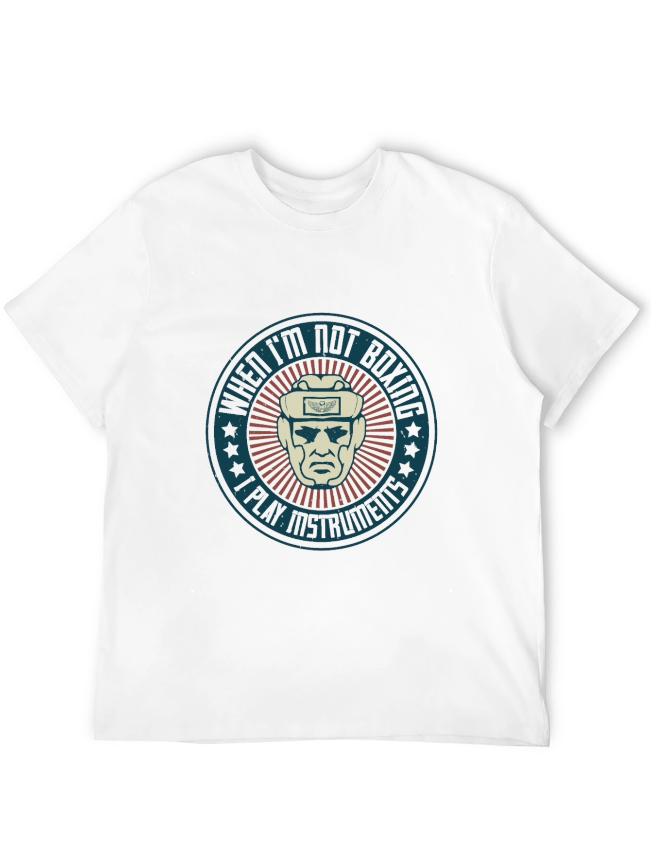 When Im Not Boxing I Play Instruments T-Shirt