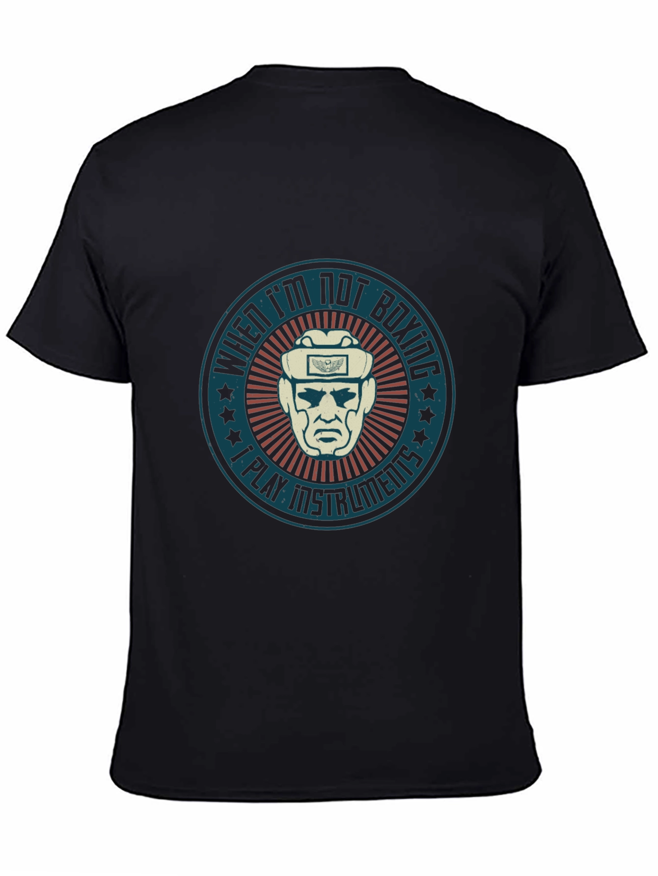 When Im Not Boxing I Play Instruments T-Shirt