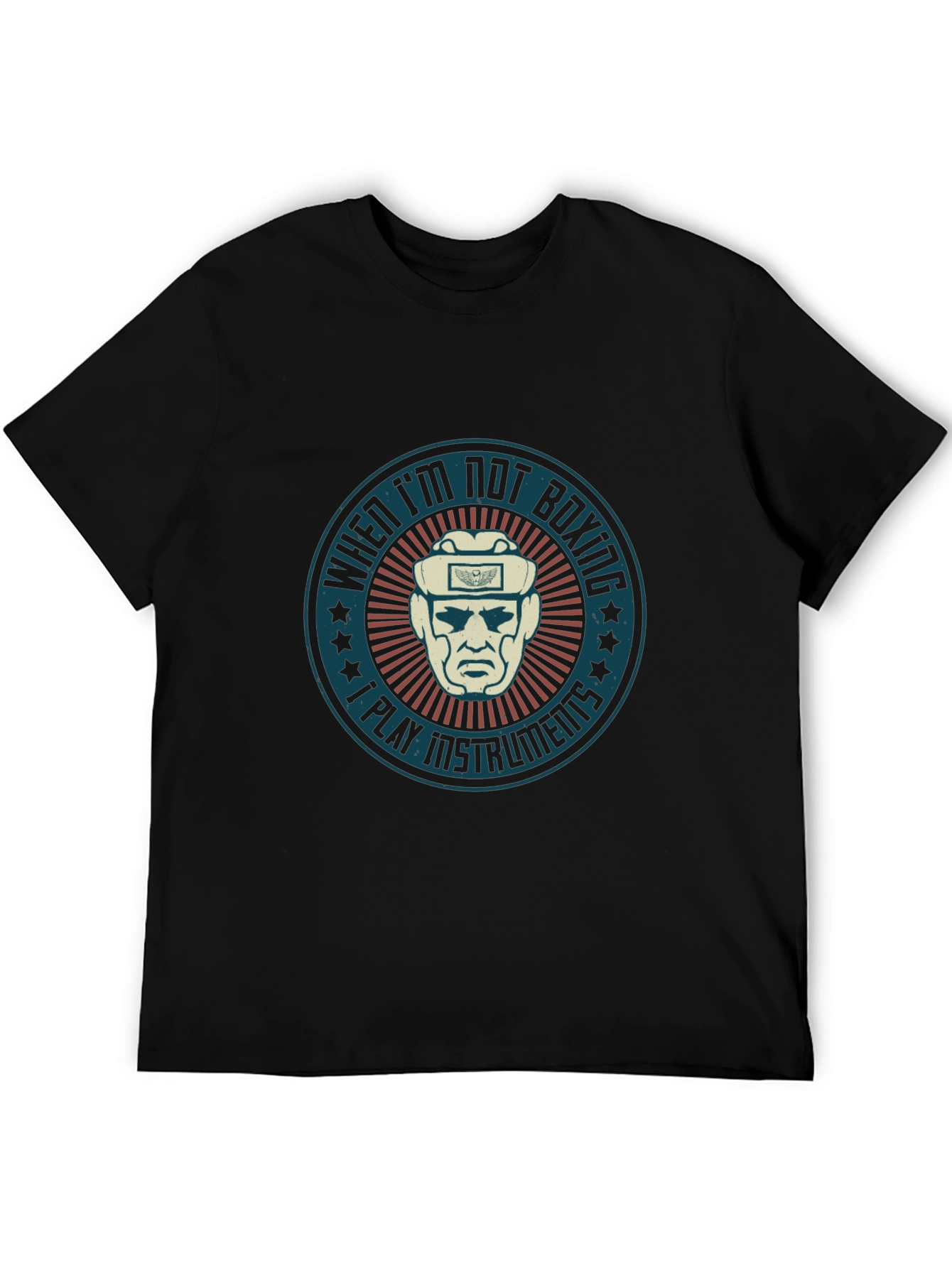 When Im Not Boxing I Play Instruments T-Shirt