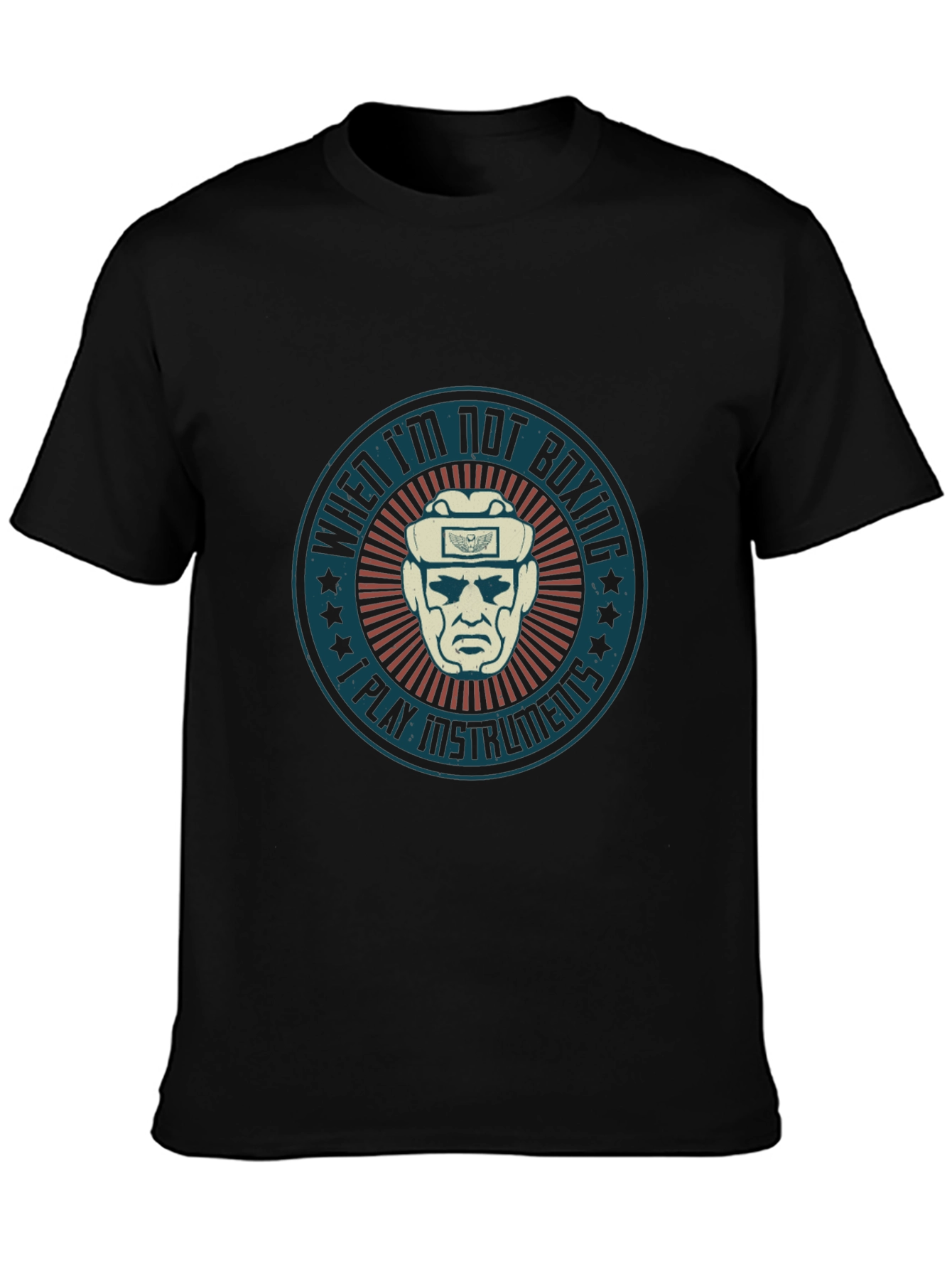 When Im Not Boxing I Play Instruments T-Shirt
