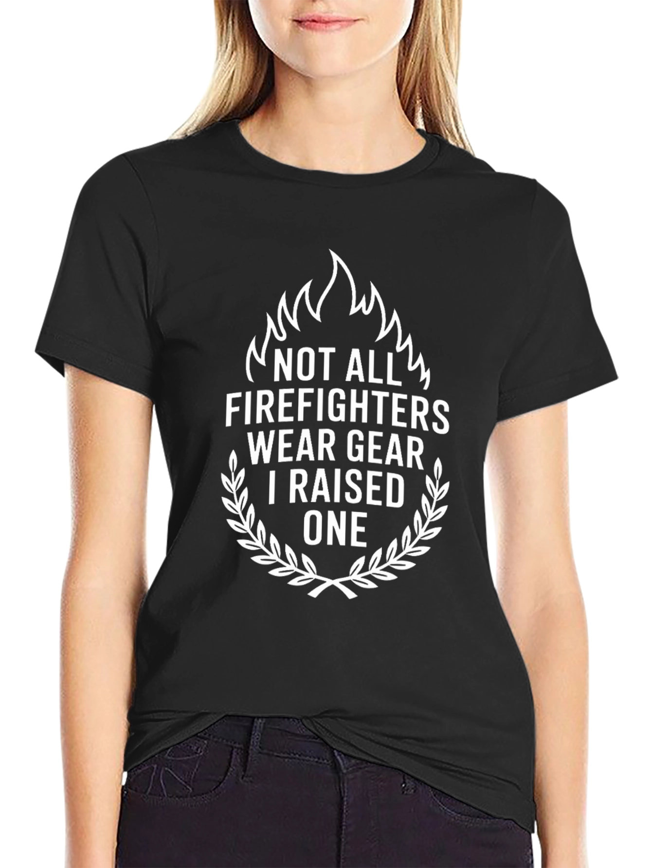 Firefighter Mom T-Shirt - Proud Parent