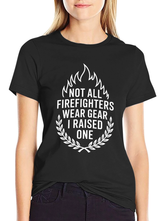 Firefighter Mom T-Shirt - Proud Parent