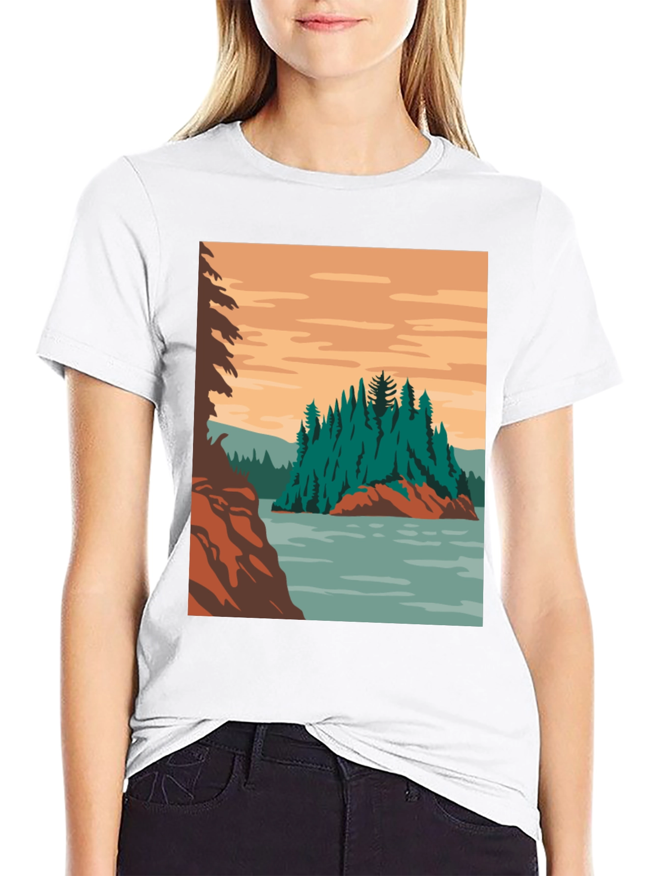 Nature Inspired Graphic Tee