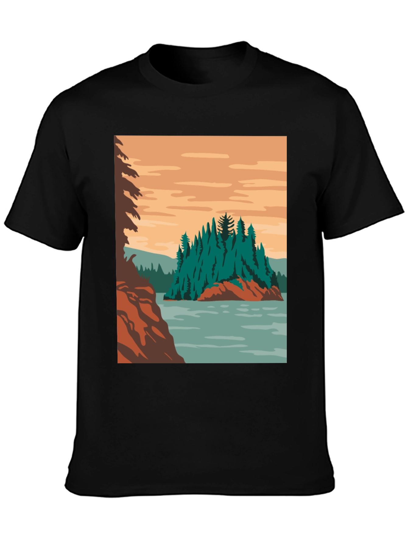 Nature Inspired Graphic Tee