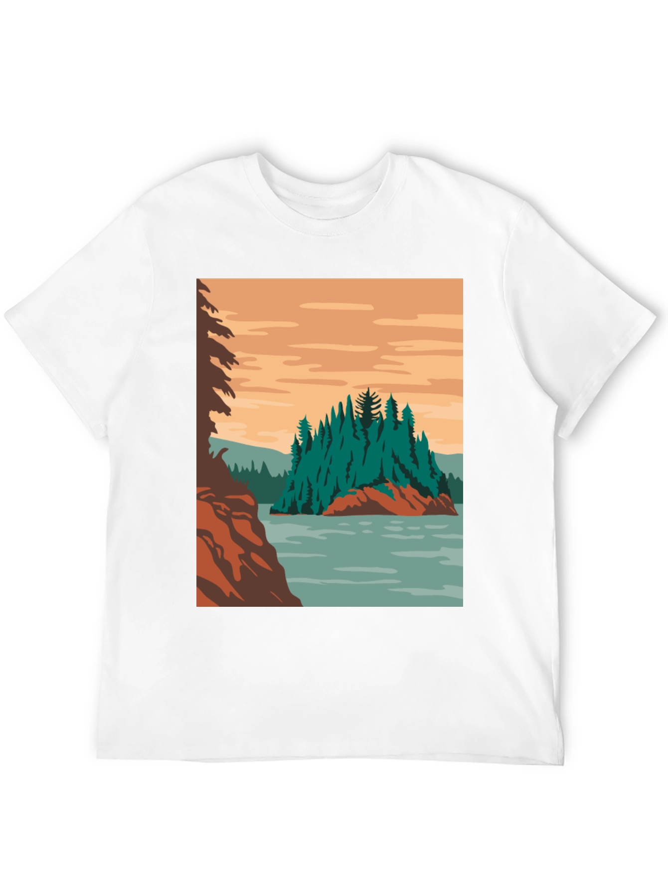 Nature Inspired Graphic Tee