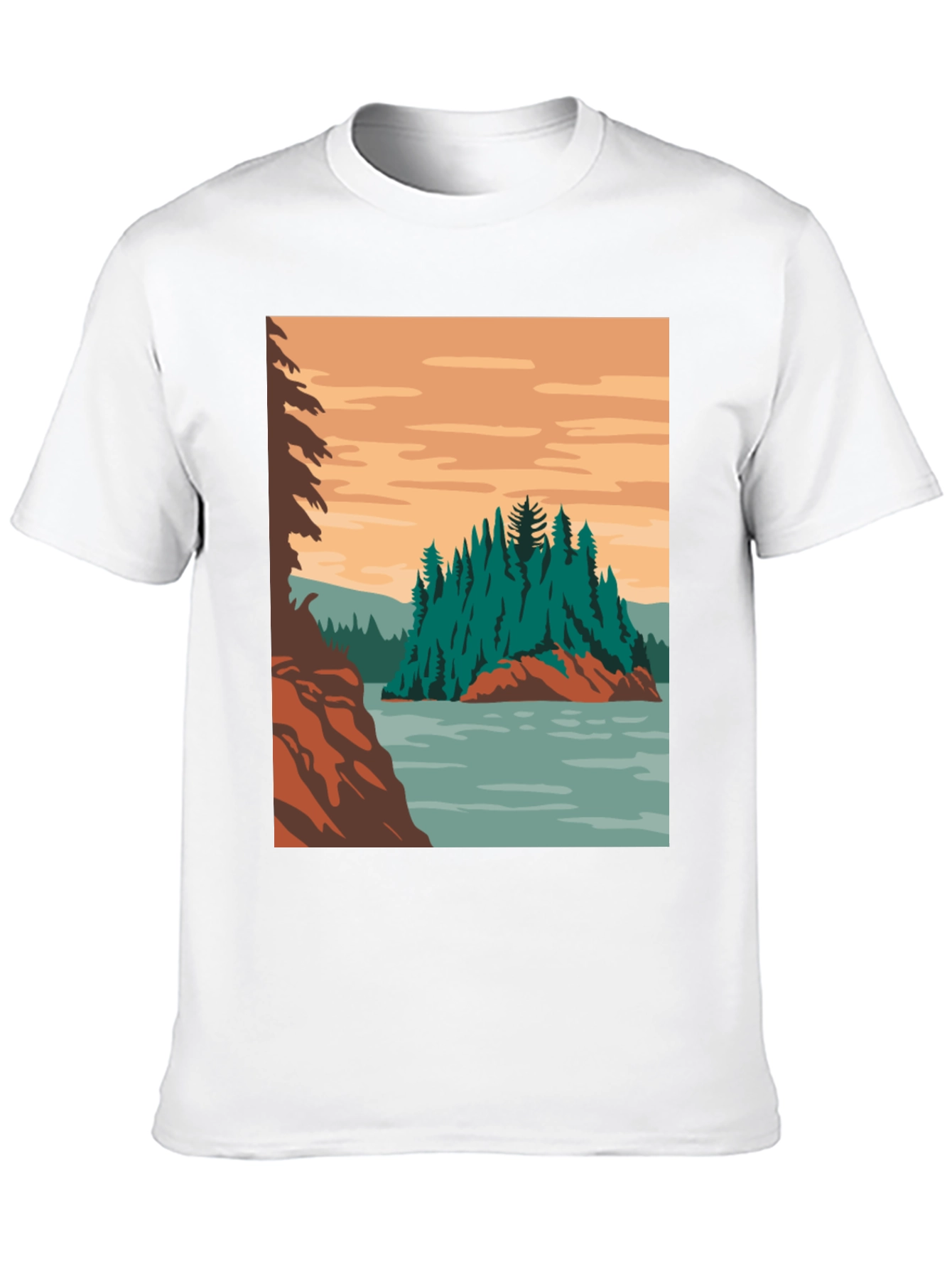 Nature Inspired Graphic Tee
