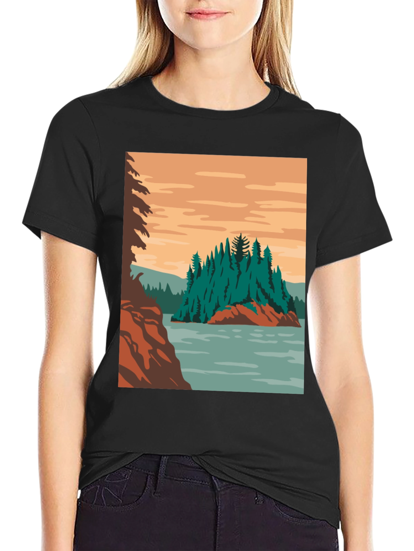 Nature Inspired Graphic Tee