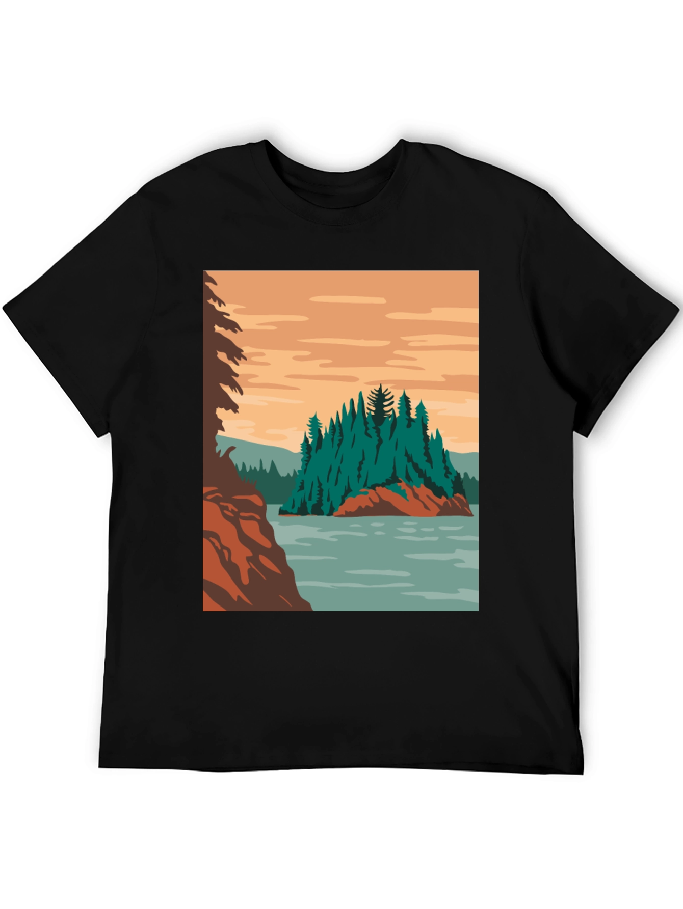 Nature Inspired Graphic Tee
