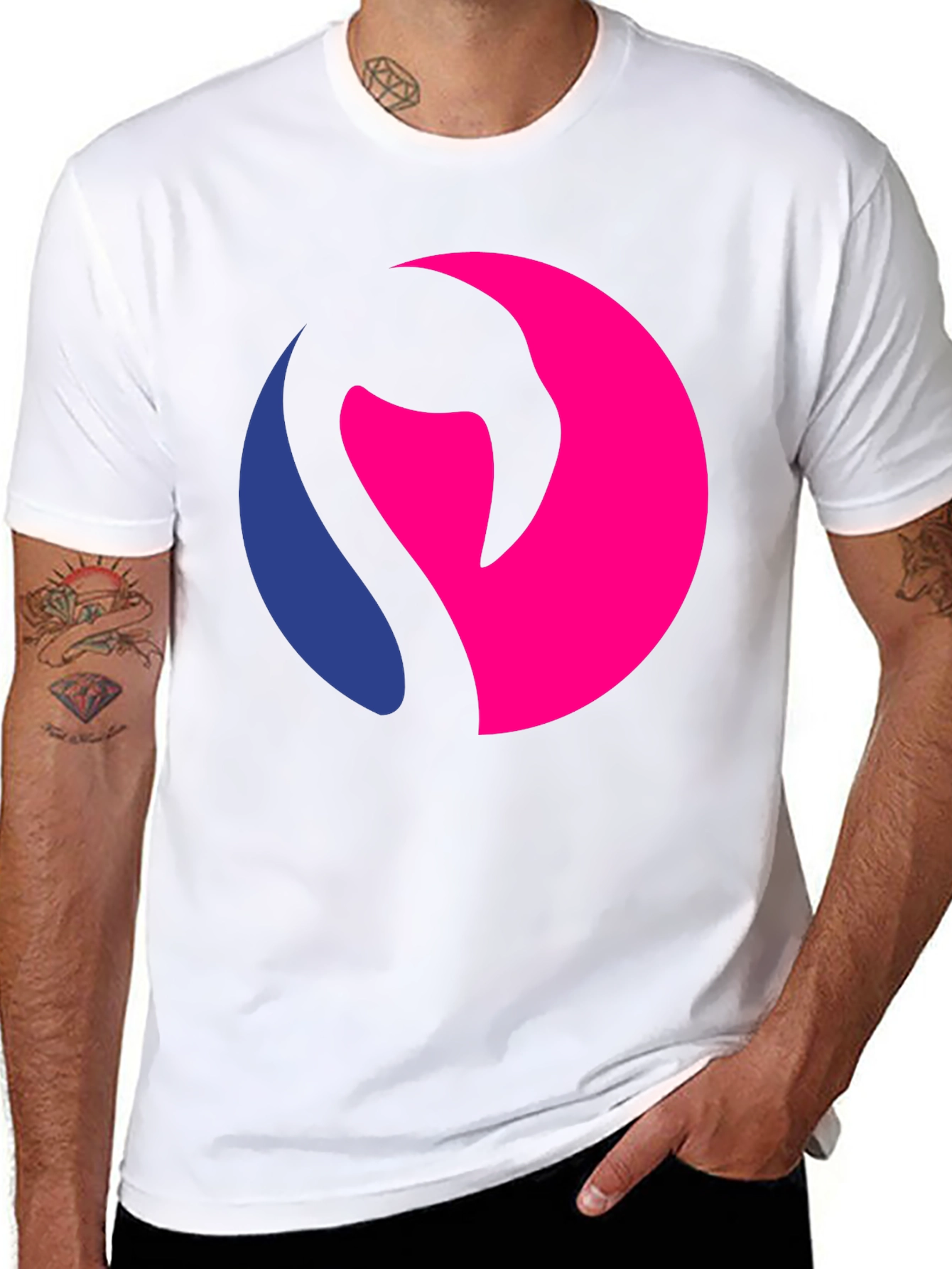 Modern Flamingo Graphic Tee - Stylish & Unique