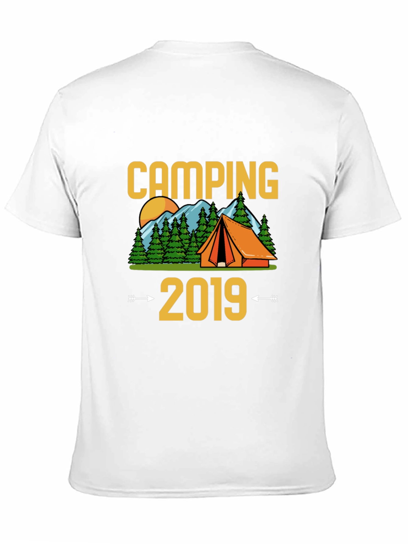 Camping 2019 Black T-Shirt