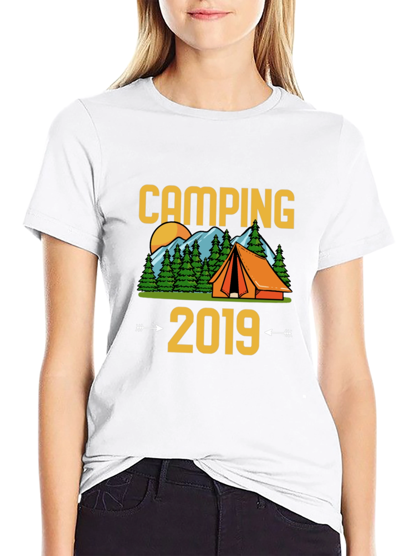 Camping 2019 Black T-Shirt