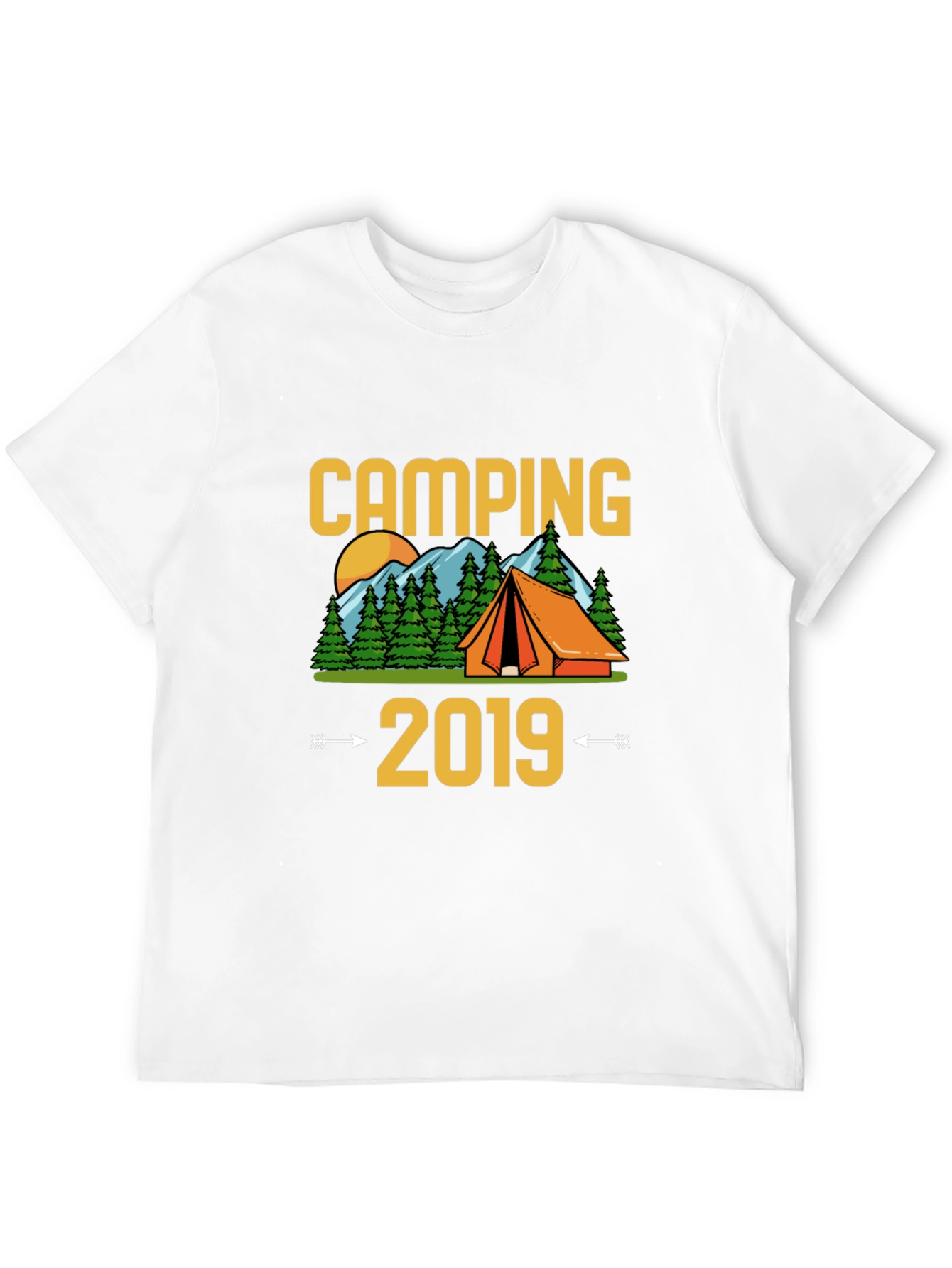 Camping 2019 Black T-Shirt