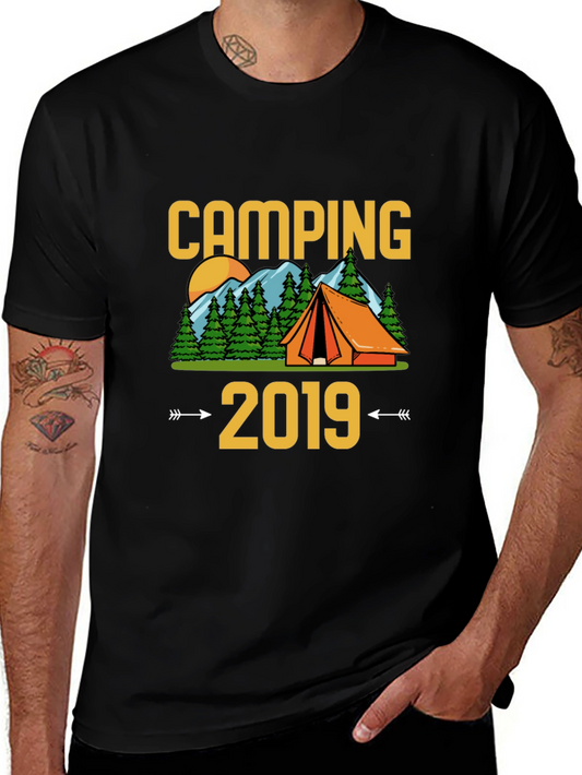 Camping 2019 Black T-Shirt