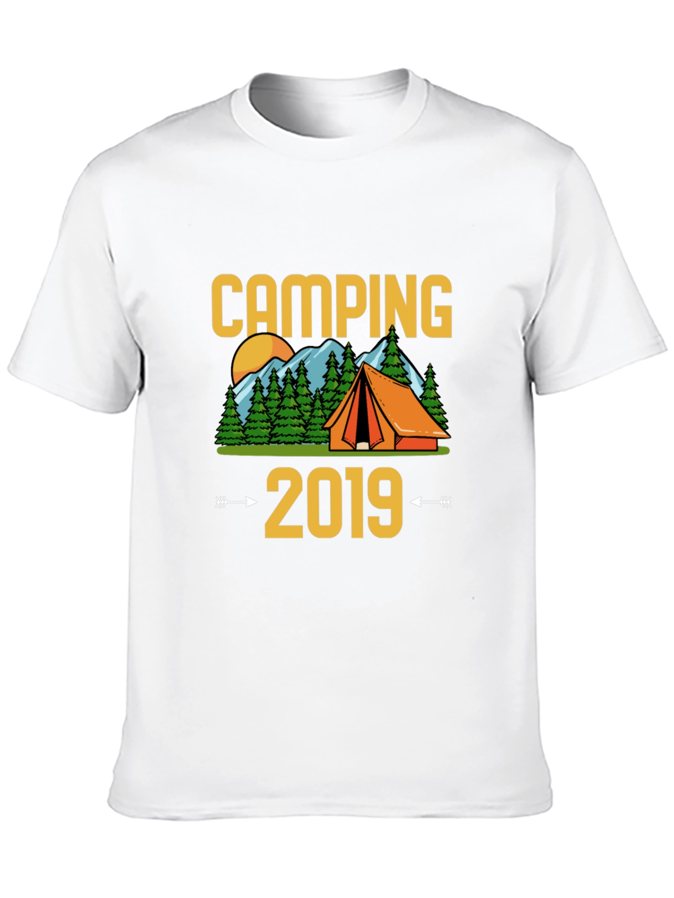 Camping 2019 Black T-Shirt