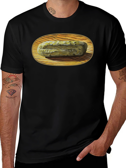 Pickle Art Graphic Tee - Unique Foodie Apparel