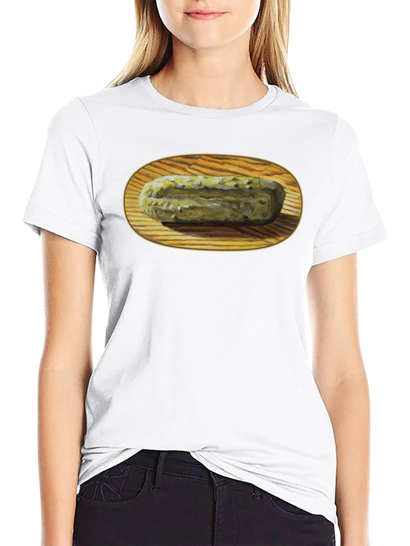 Pickle Art Graphic Tee - Unique Foodie Apparel