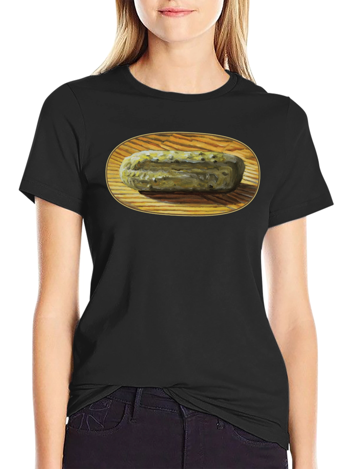 Pickle Art Graphic Tee - Unique Foodie Apparel