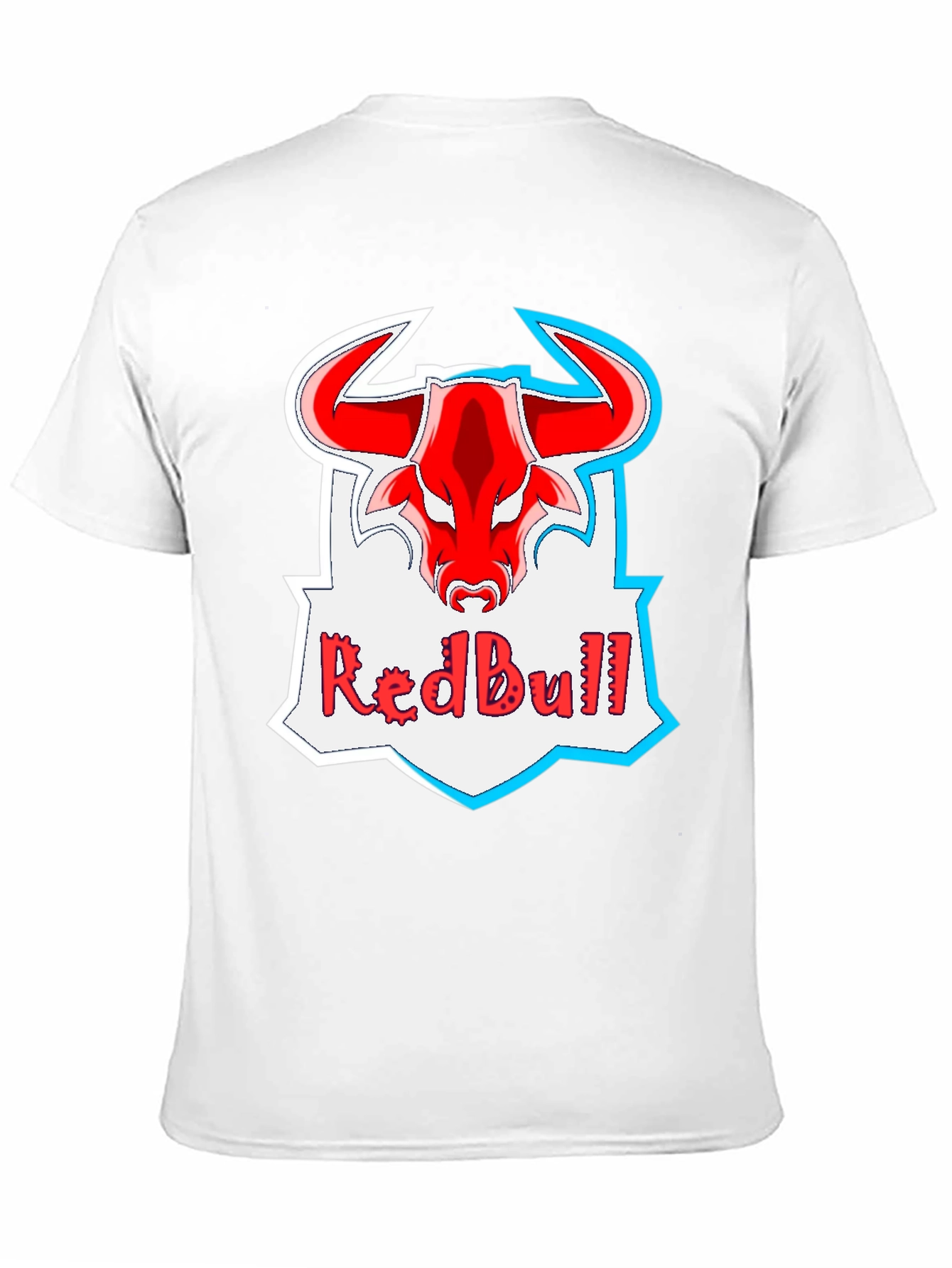 Red Bull Logo Black T-Shirt
