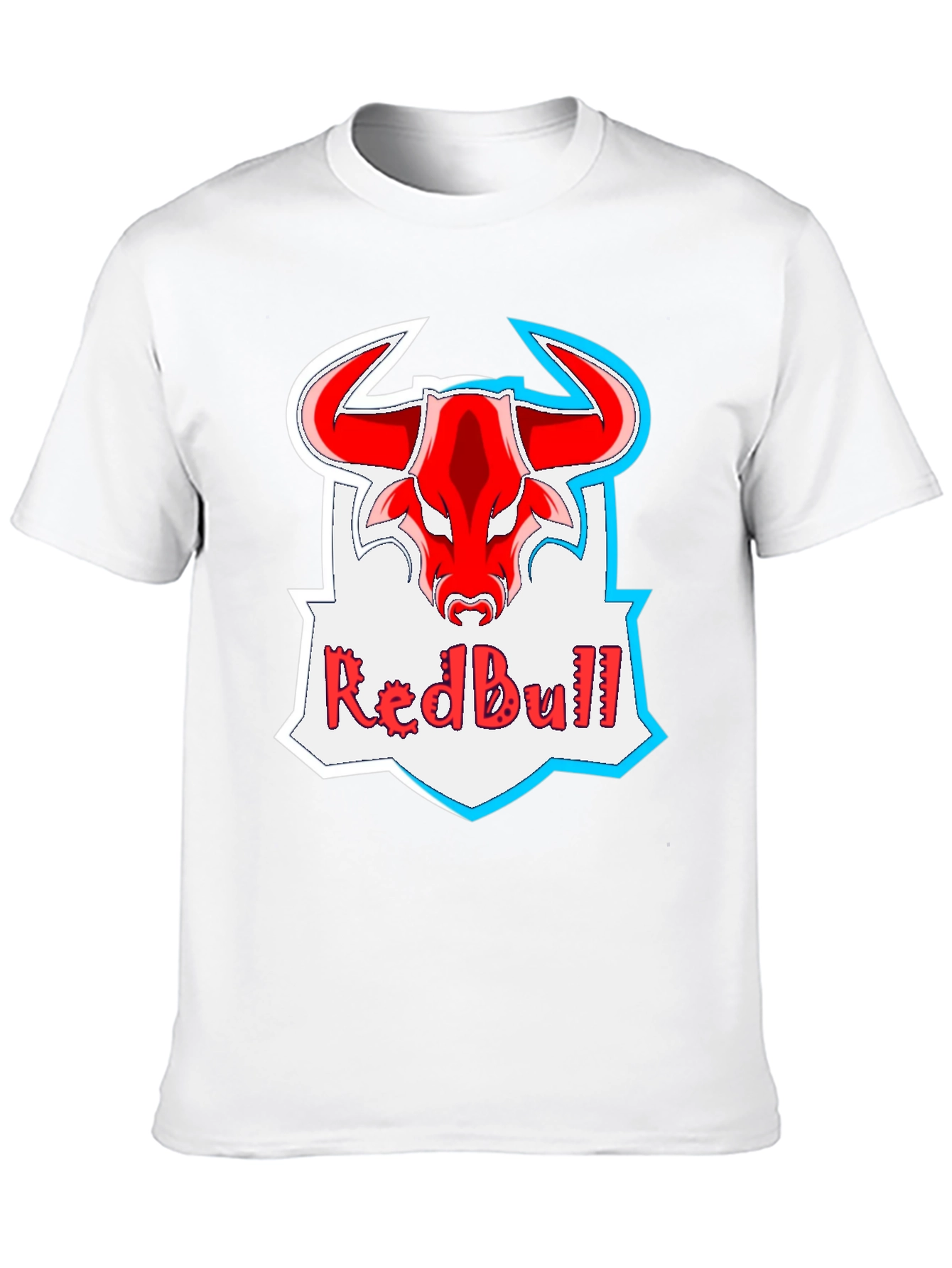 Red Bull Logo Black T-Shirt