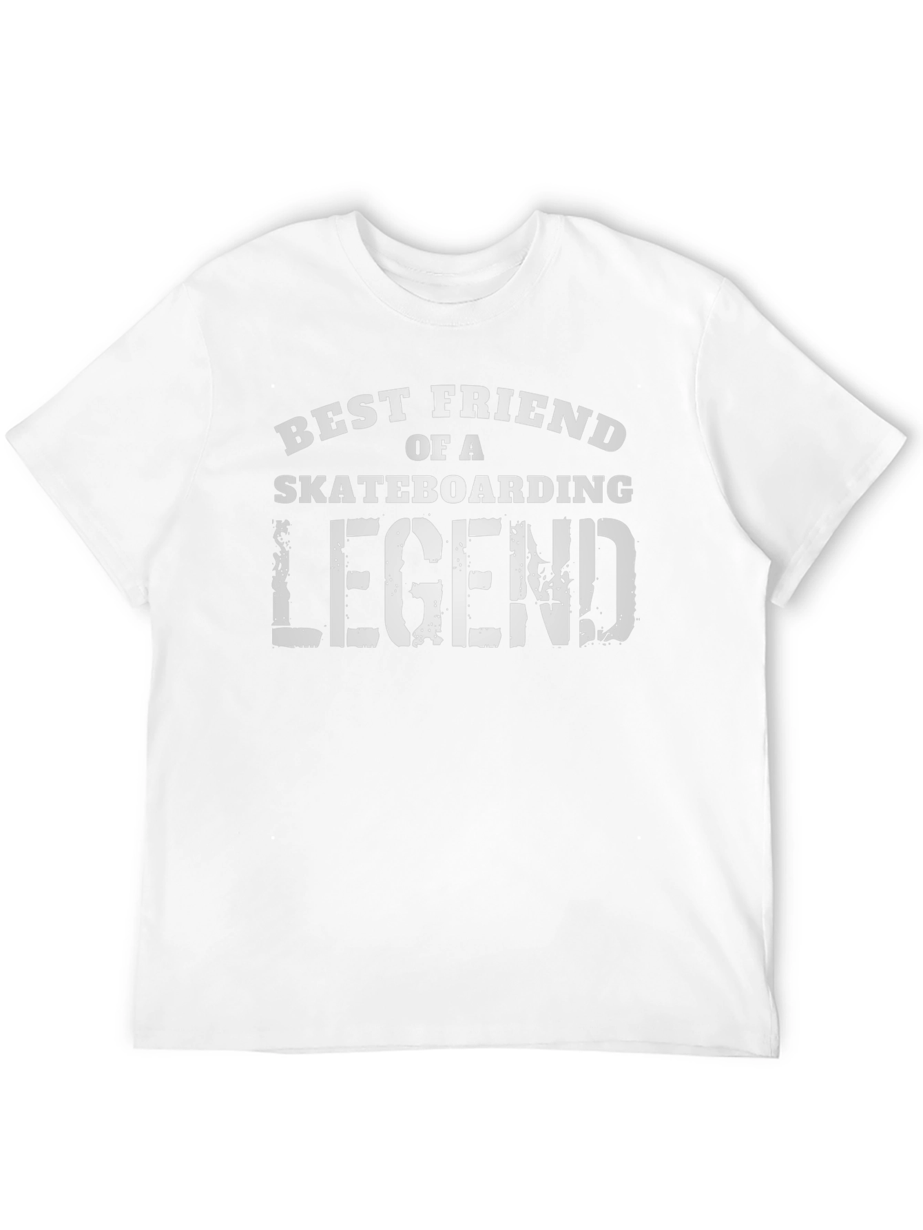 Best Friend of a Skateboarding Legend Black T-Shirt