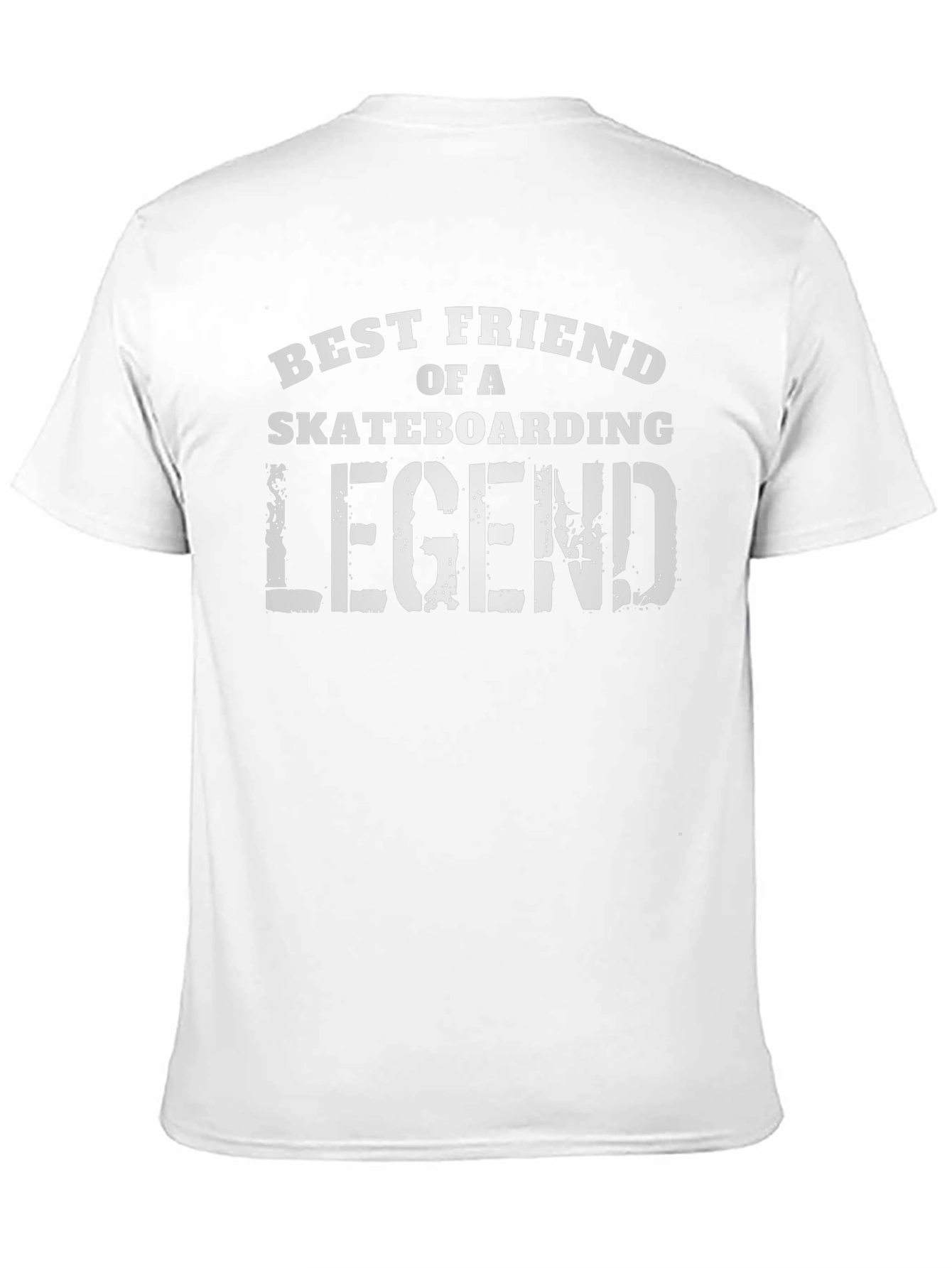 Best Friend of a Skateboarding Legend Black T-Shirt