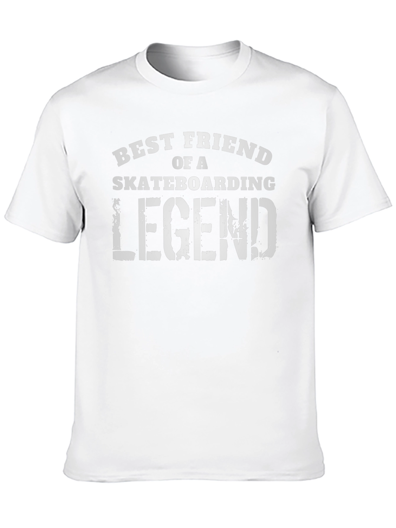 Best Friend of a Skateboarding Legend Black T-Shirt