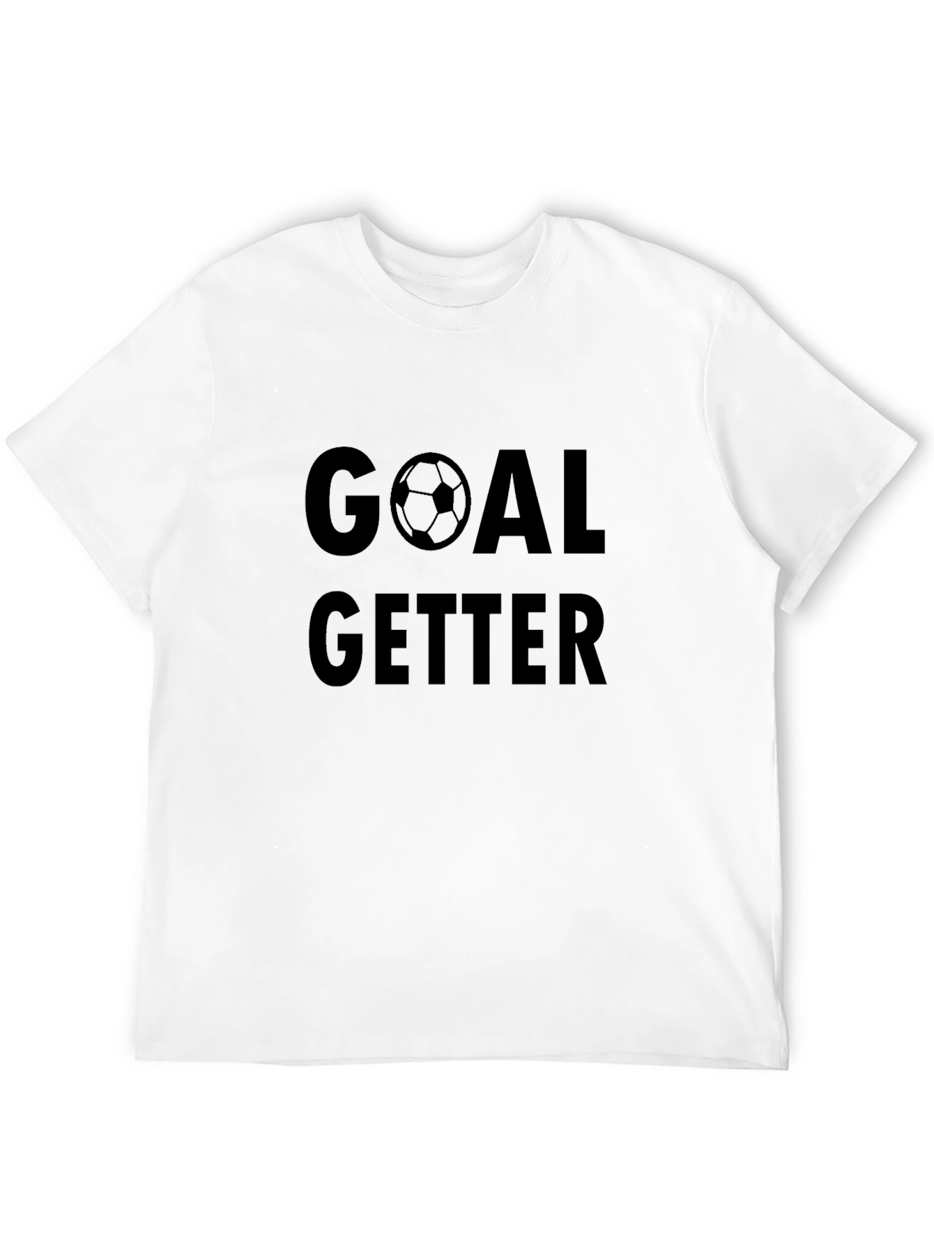 Goal Getter Black Graphic Tee