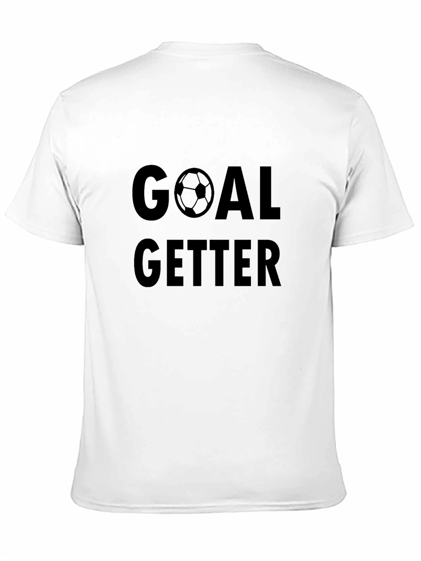 Goal Getter Black Graphic Tee