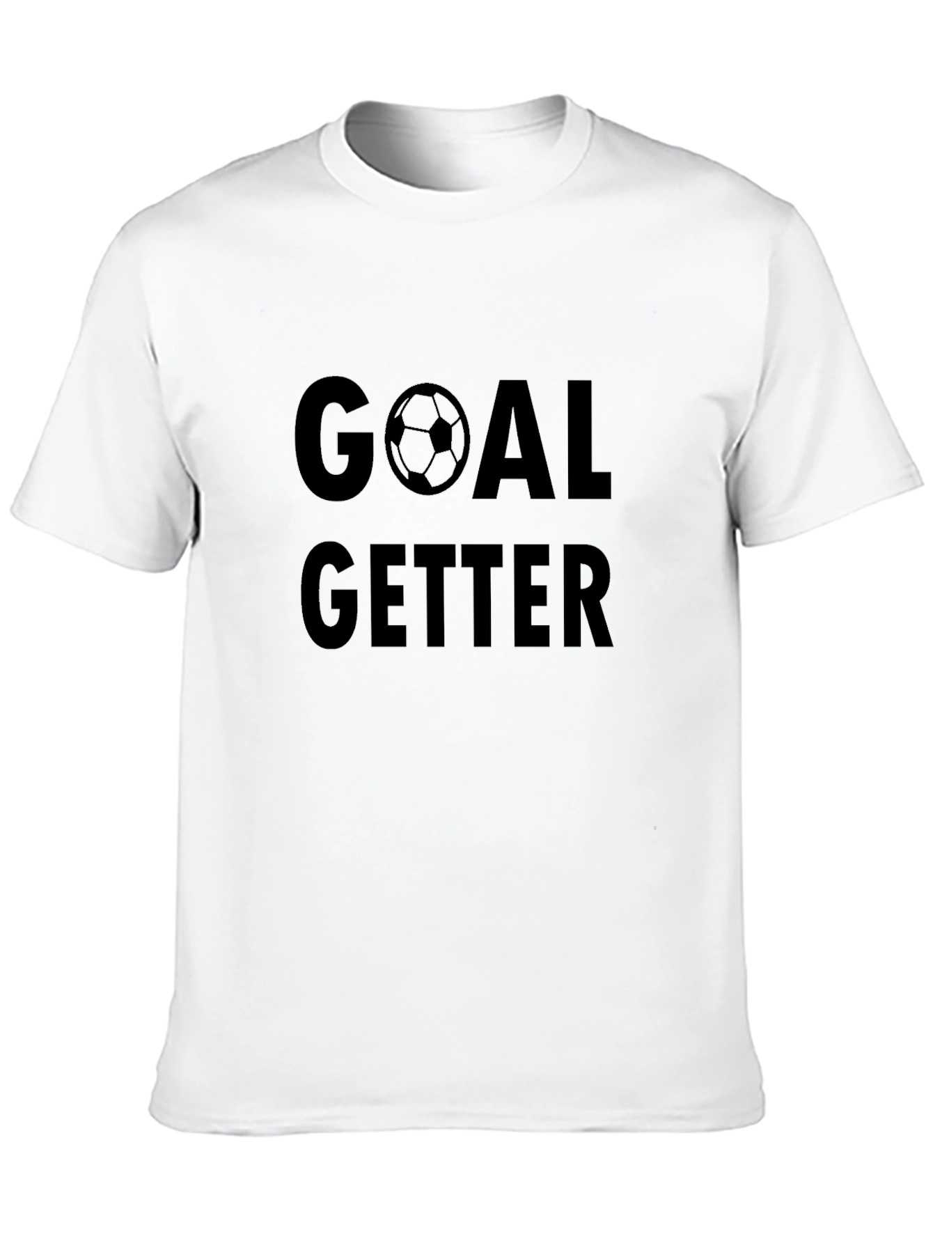 Goal Getter Black Graphic Tee