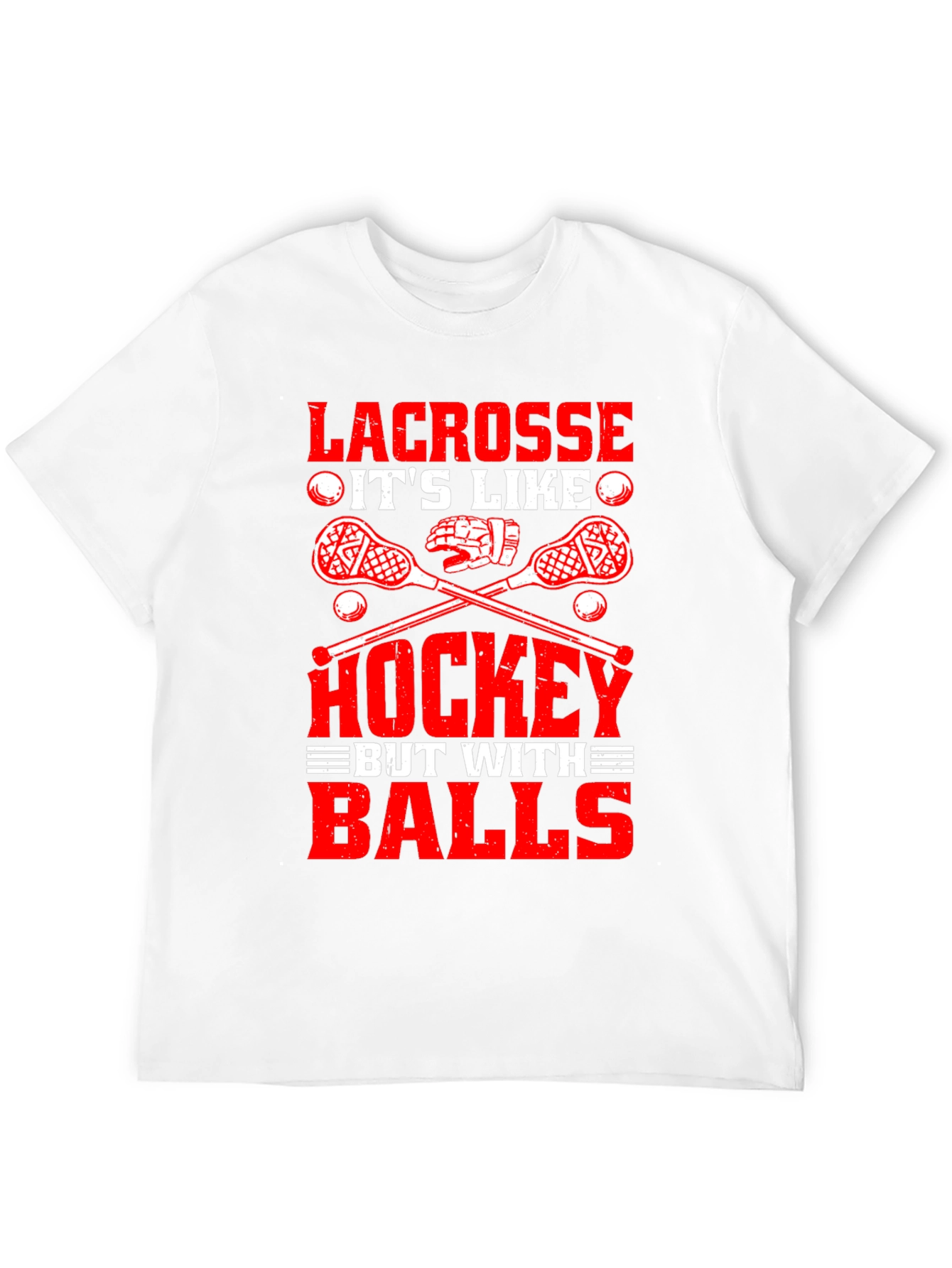 Lacrosse Hockey Balls T-Shirt