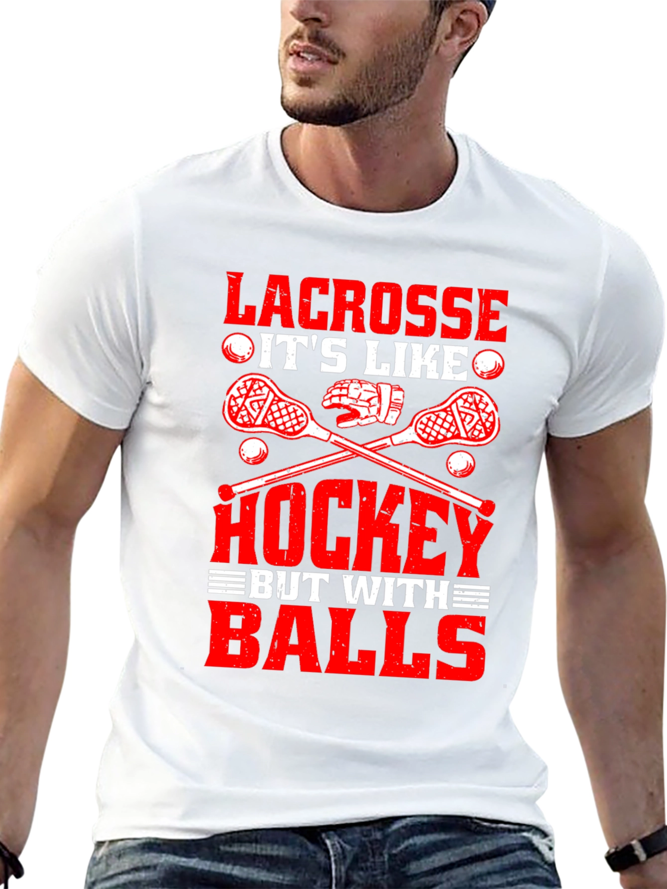 Lacrosse Hockey Balls T-Shirt
