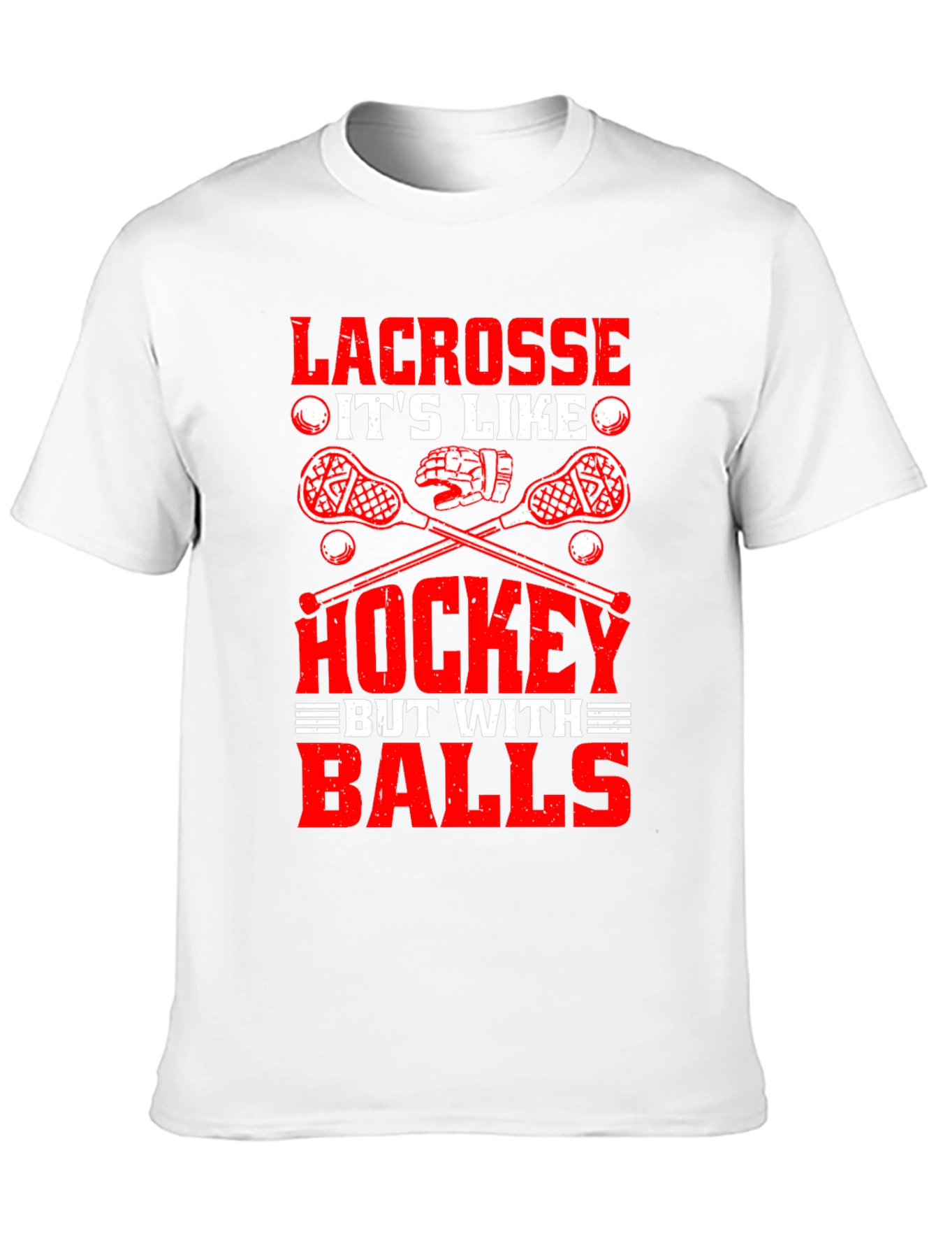 Lacrosse Hockey Balls T-Shirt