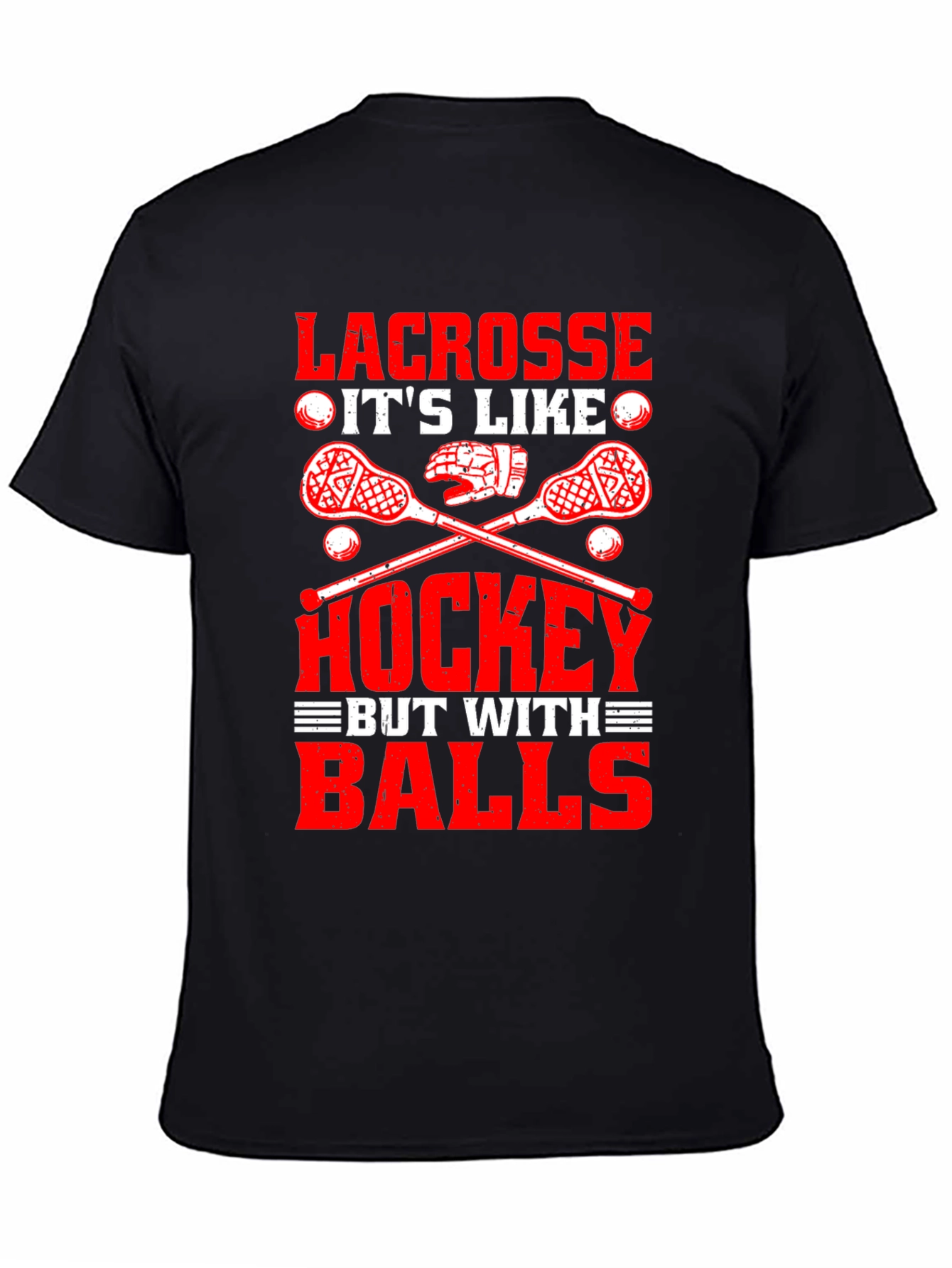 Lacrosse Hockey Balls T-Shirt