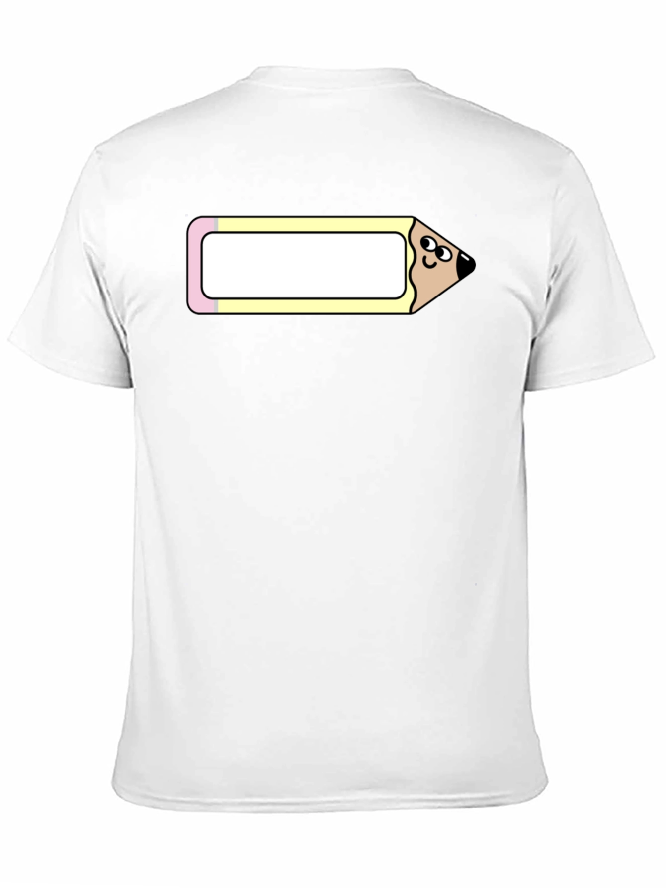 Funny Cartoon Pencil Graphic Tee