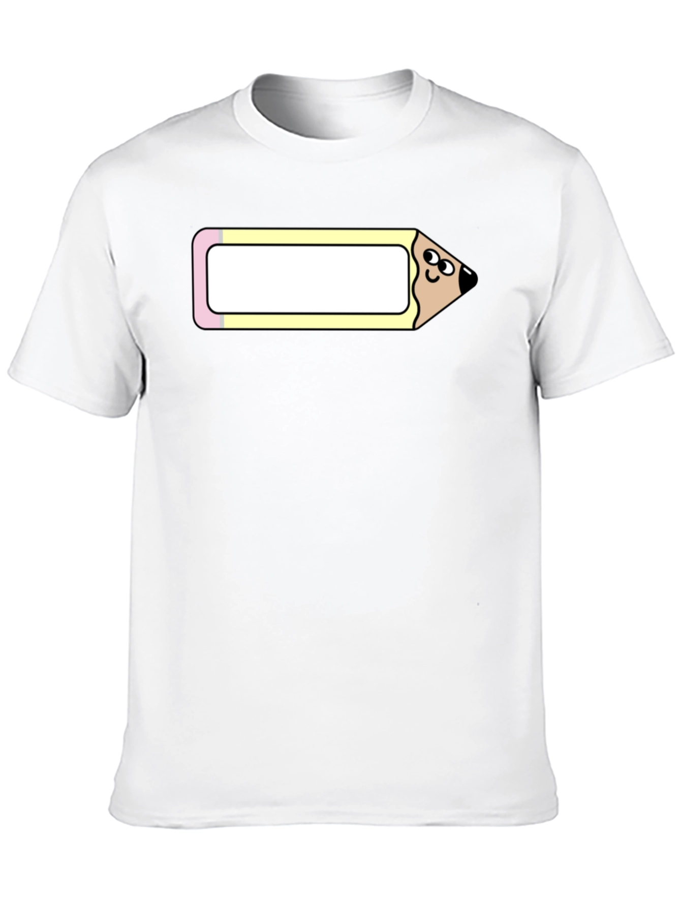 Funny Cartoon Pencil Graphic Tee