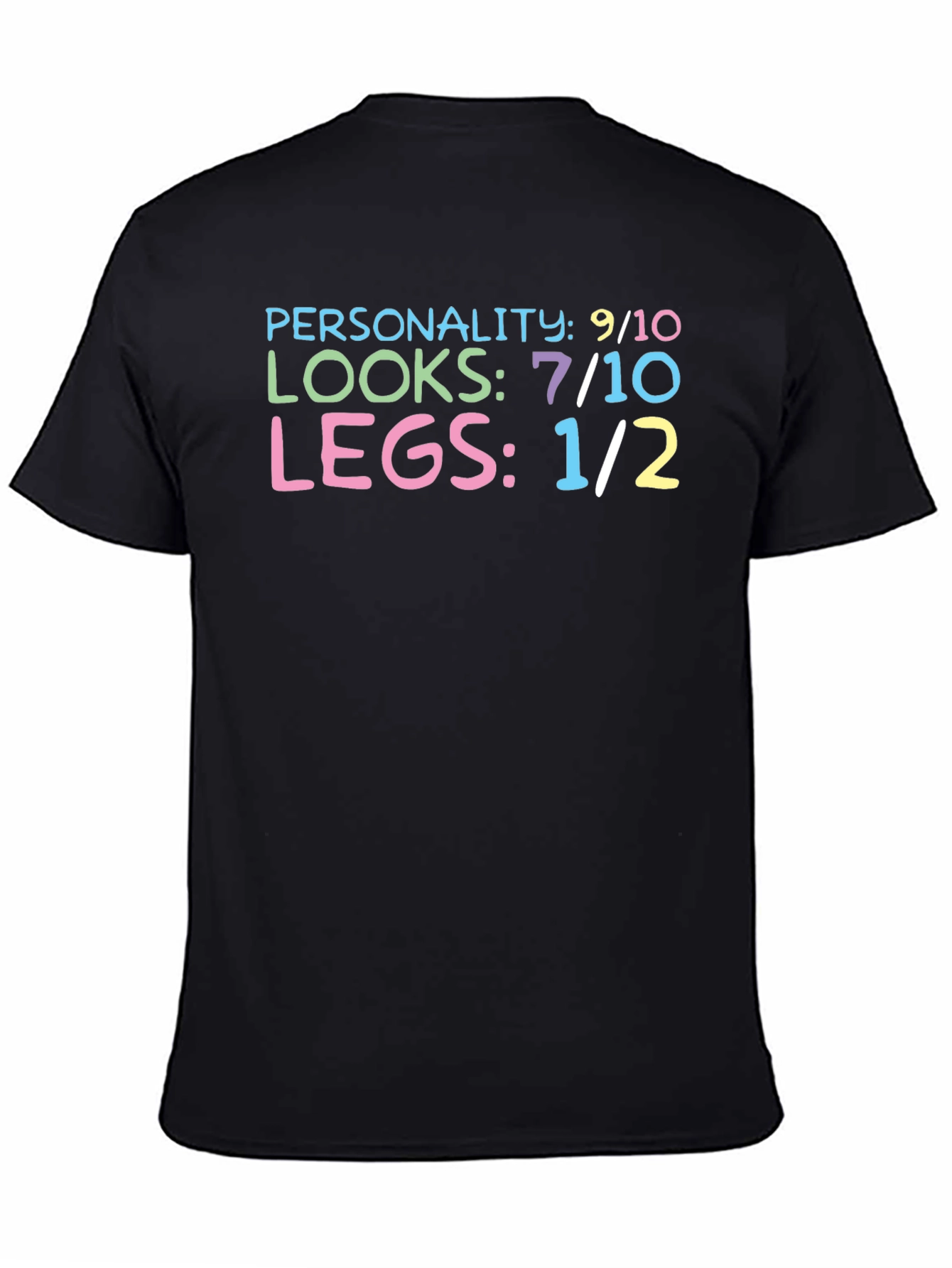 Funny Personality Looks Legs Graphic T-Shirt