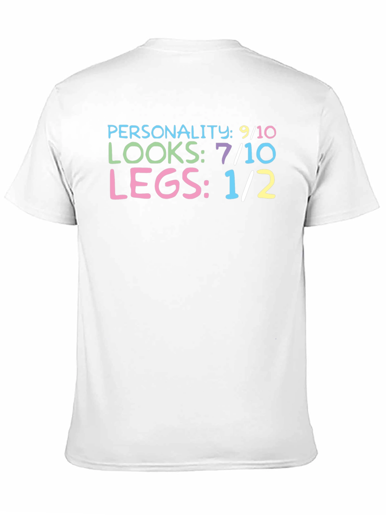 Funny Personality Looks Legs Graphic T-Shirt