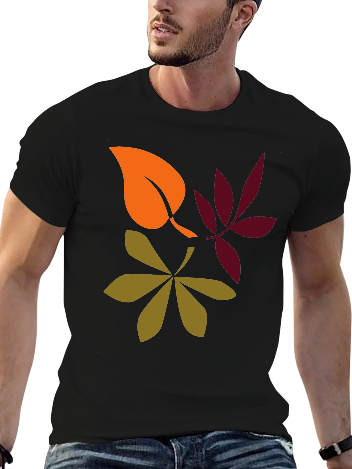 Autumn Leaf T-Shirt - Nature Inspired Design
