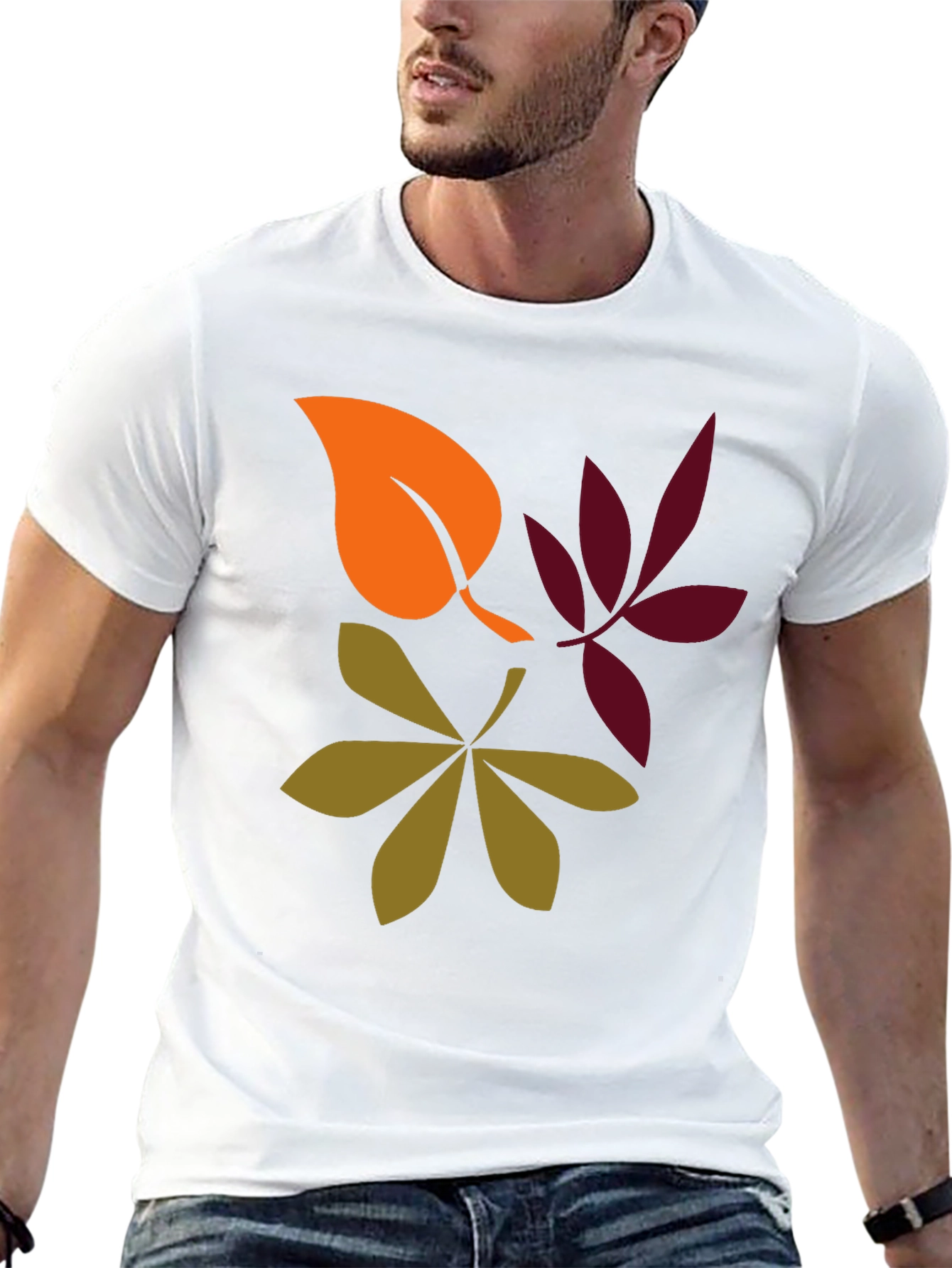 Autumn Leaf T-Shirt - Nature Inspired Design